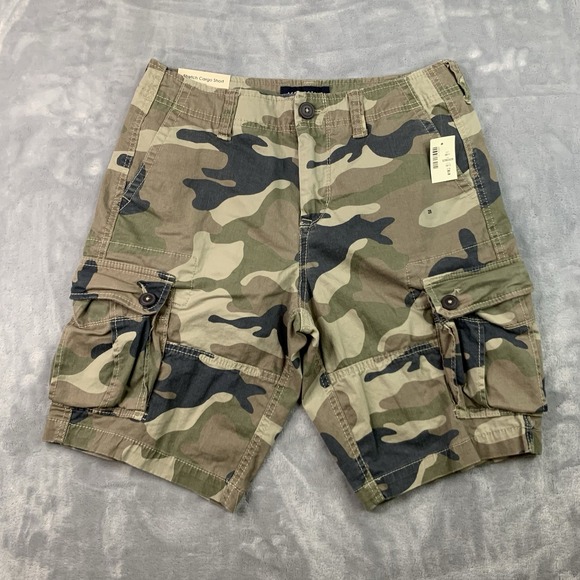 Aéropostale Other - Aero Aeropostale Stretch Cargo Pockets Shorts Men's 28 Camo NWT
